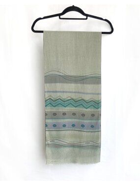 Kriska Hand Painted Silk Scarf